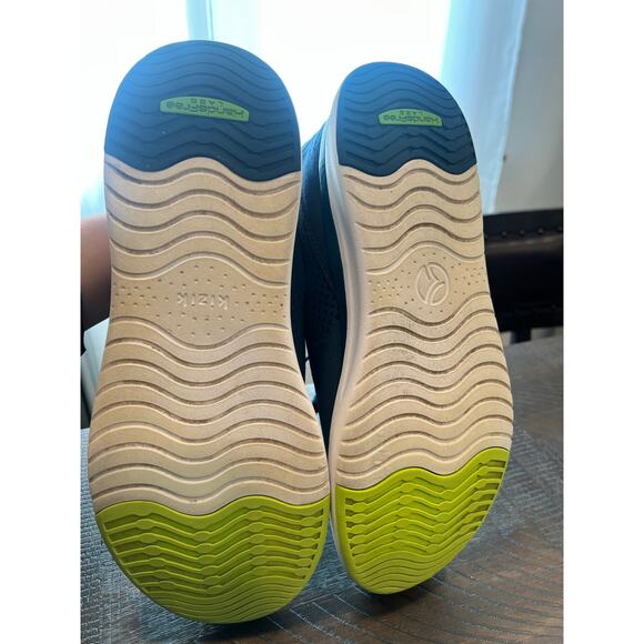 Kizik Men's Lima Dark Teal Mesh Sneaker Hands Free - Picture 8 of 10